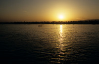 Le Nil 1 (coucher du soleil) Egypte