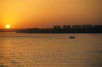Le Nil 4 (coucher du soleil) Egypte