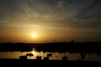 Port de Nazaré (coucher du soleil 2) - Portugal