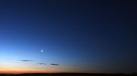 Alignement planétaires et Lune (25/06/2022)